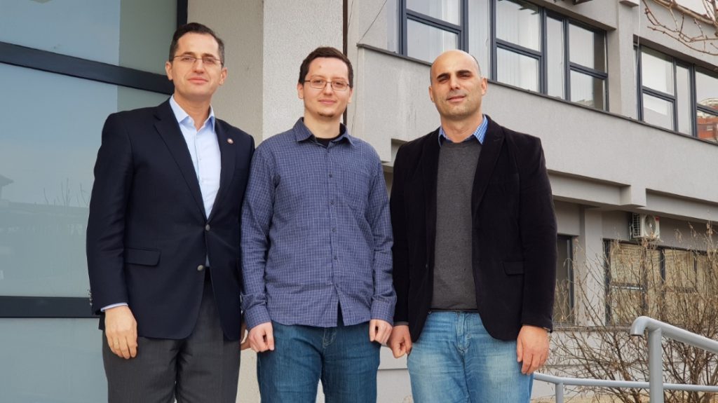 From left to right: Blerim Rexha, Edon Gashi & Kadri Sylejmani